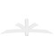 Ekena Millwork Davenport Architectural Grade PVC Gable Bracket, 96"W x 28"H x 2"D x 6"F, 7/12 Pitch GBP096X28X0206DAV00 - alternate 3